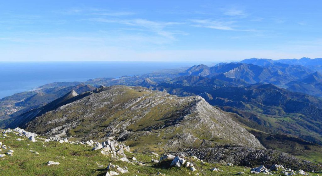 Sierra del sueve Caravia Asturias